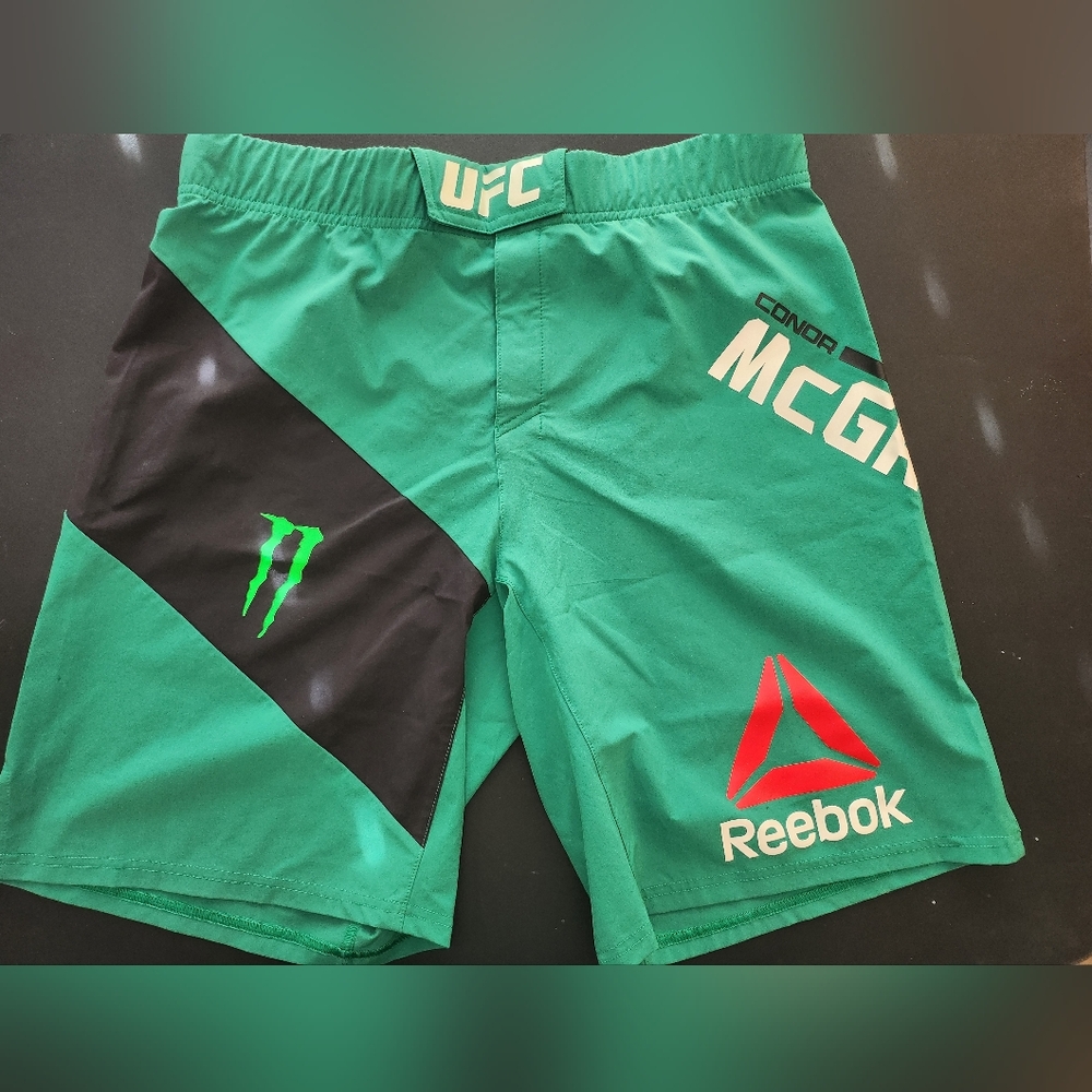 Reebok Green UFC Men's Shorts
